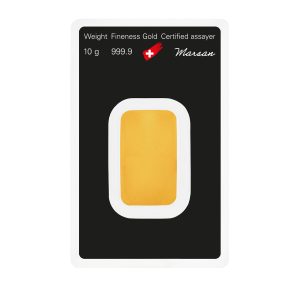 Alternative view of Argor Heraeus Gold Minted Bar 10g