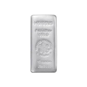 Heraeus Silver Cast Bar 10oz