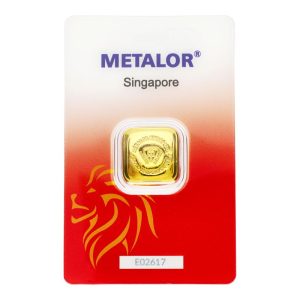 Metalor Gold Cast Bar 1oz
