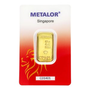 Metalor Gold Cast Bar 50g