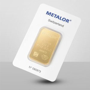 Metalor Gold Minted Bar 1oz