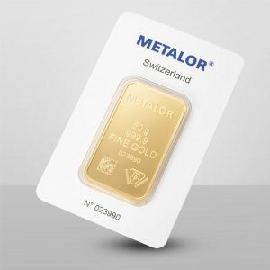 Metalor Gold Minted Bar 50g