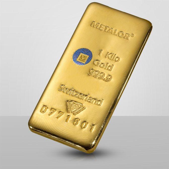Metalor Gold Cast Bar