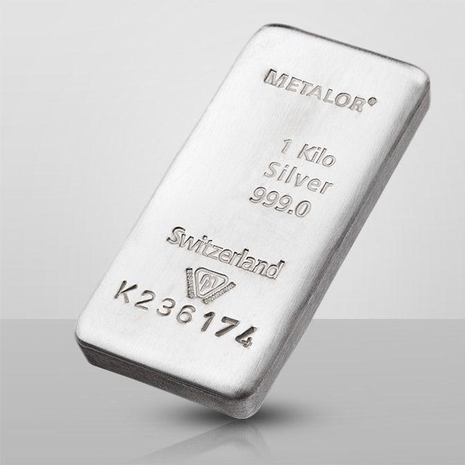 Metalor Silver Cast Bar
