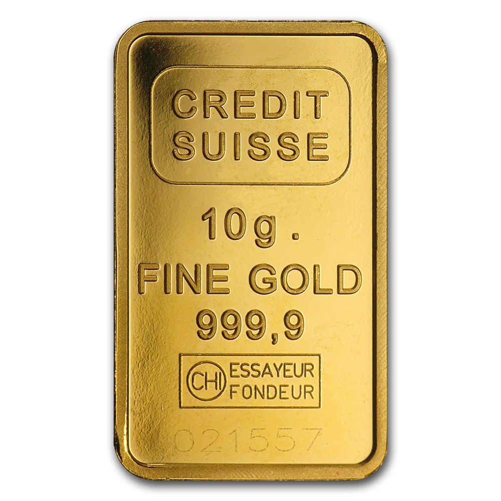 Credit Suisse Gold Minted Bar